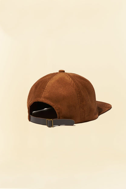 Radiall Motown Corduroy Baseball Cap - Root Beer -Radiall - URAHARA