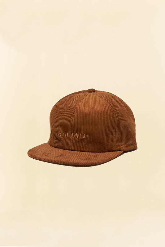 Radiall Motown Corduroy Baseball Cap - Root Beer -Radiall - URAHARA