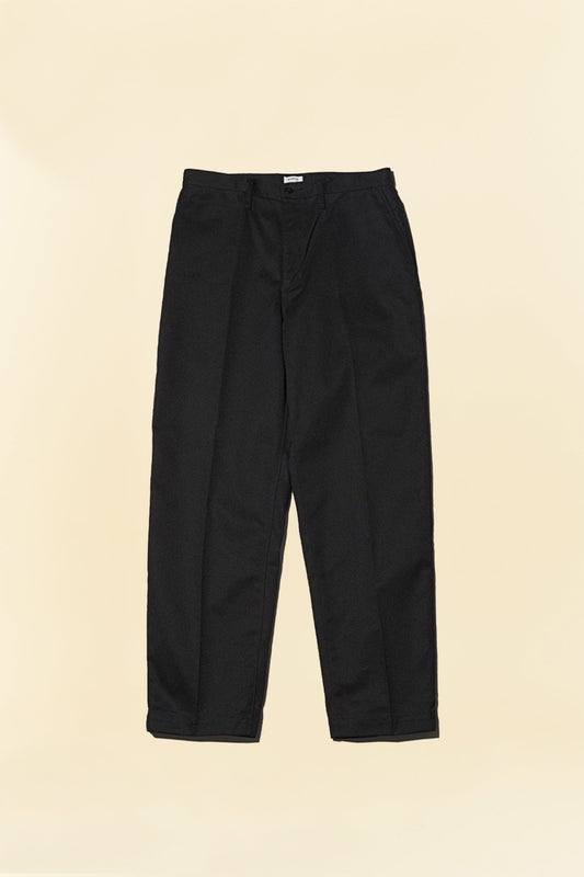 Radiall Motown Wide Tapered Fit Work Pants - Black -Radiall - URAHARA