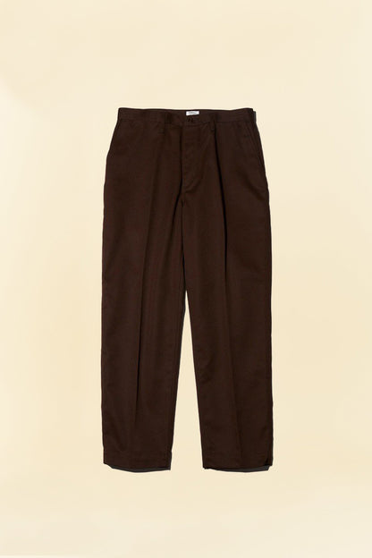 Radiall Motown Wide Tapered Fit Work Pants - Brown -Radiall - URAHARA