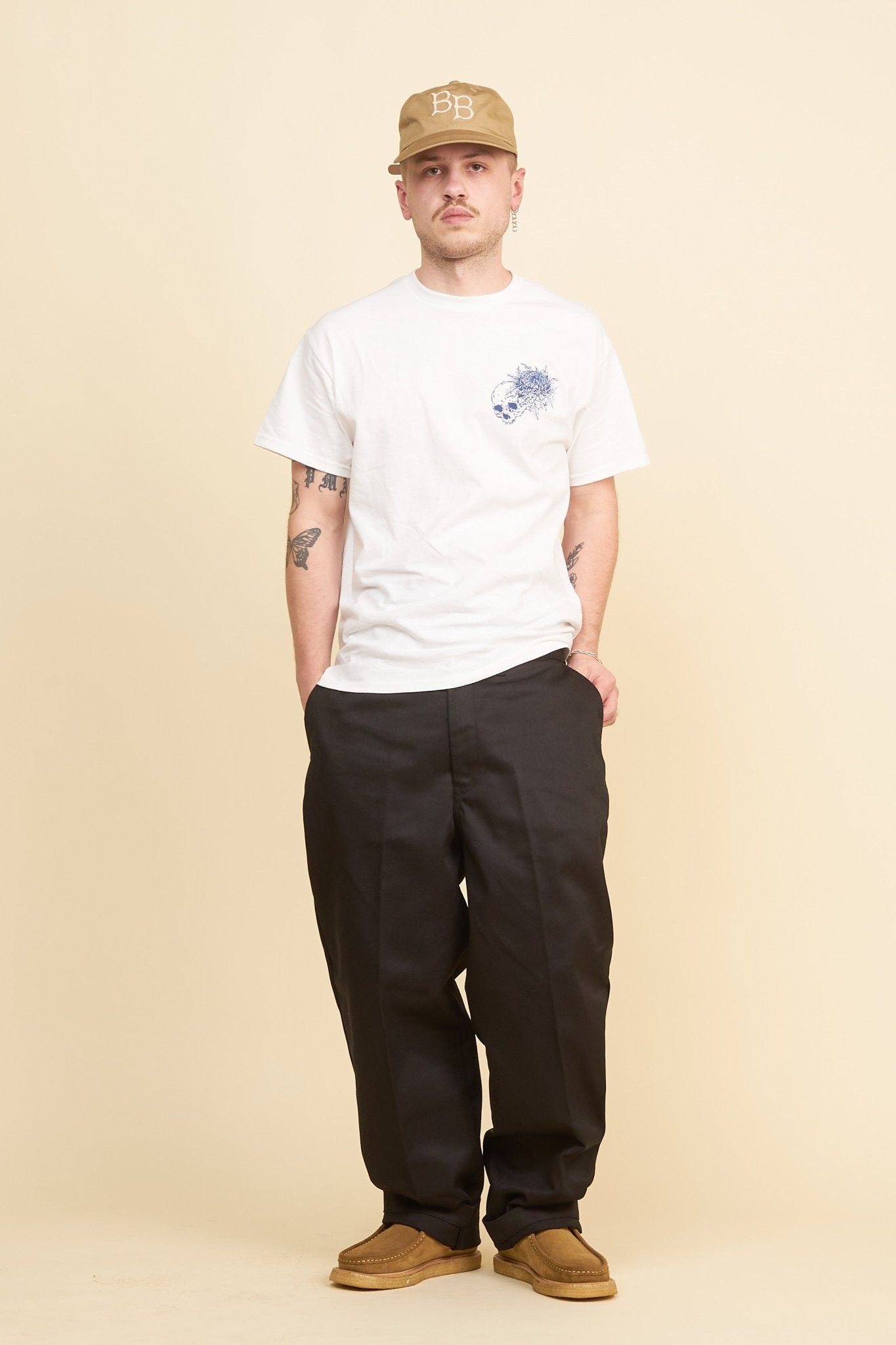 Radiall Namazu S/S T-Shirt - White -Radiall - URAHARA