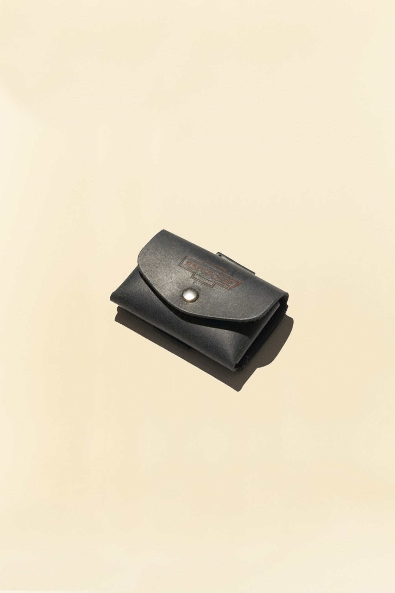 Radiall Posse Leather Tiny Wallet - Black -Radiall - URAHARA