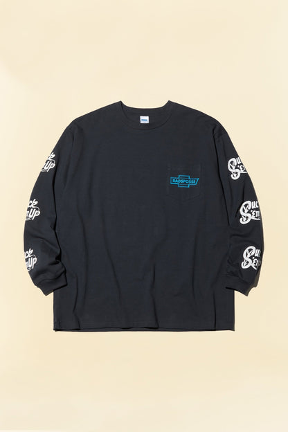 Radiall Posse L/S T-Shirt - black -Radiall - URAHARA