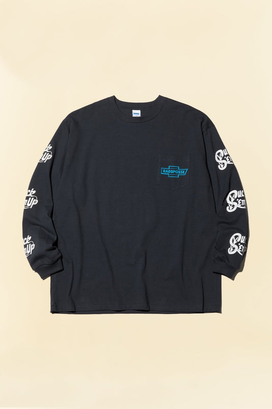 Radiall Posse L/S T-Shirt - black -Radiall - URAHARA