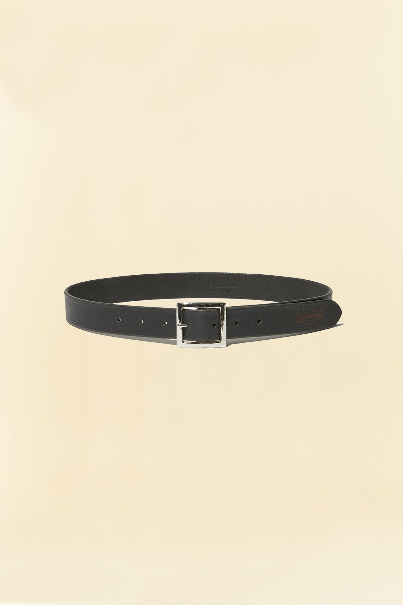 Radiall Posse Square Buckle Belt - Black -Radiall - URAHARA