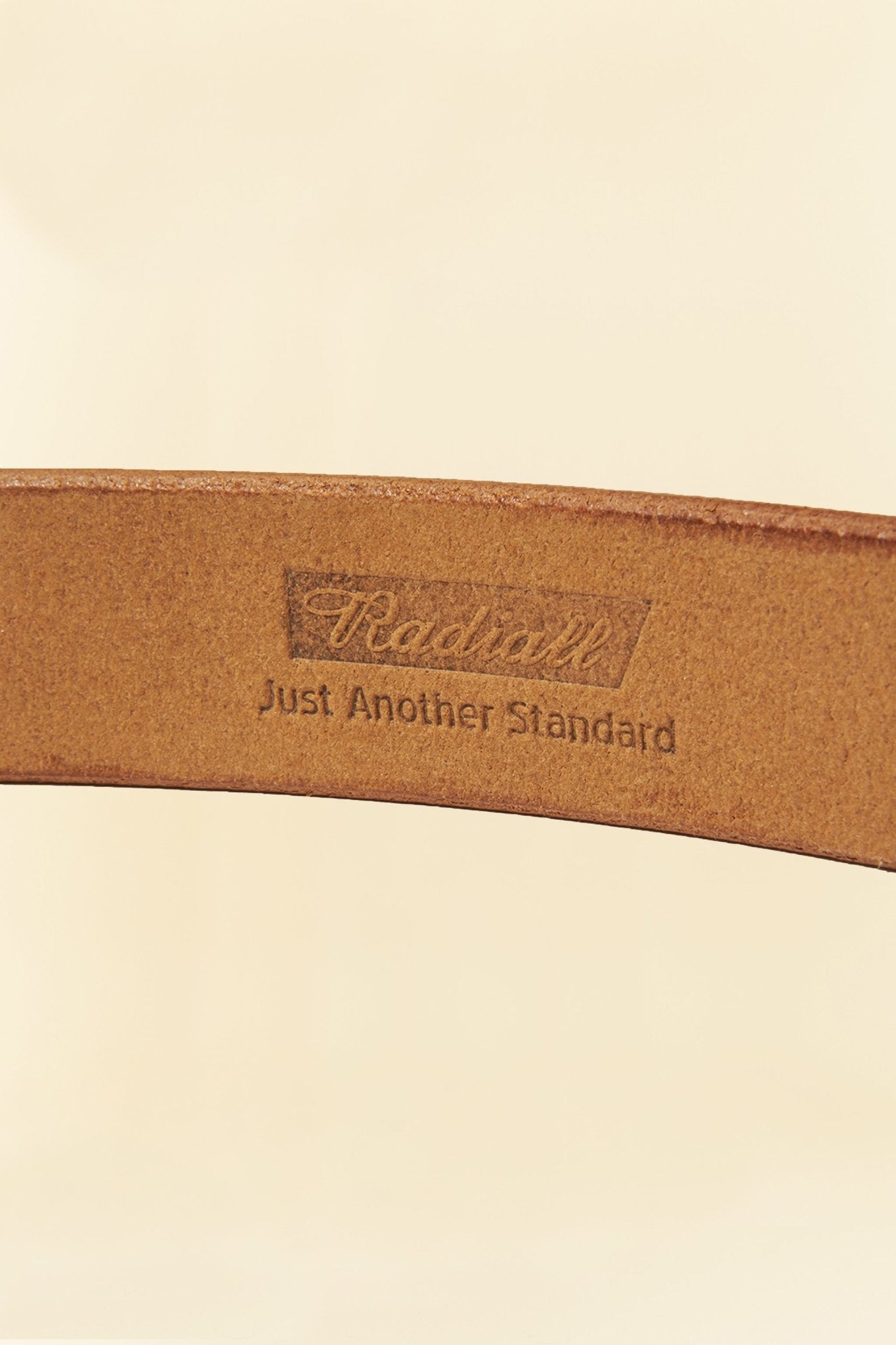 Radiall Posse Square Buckle Belt - Camel -Radiall - URAHARA