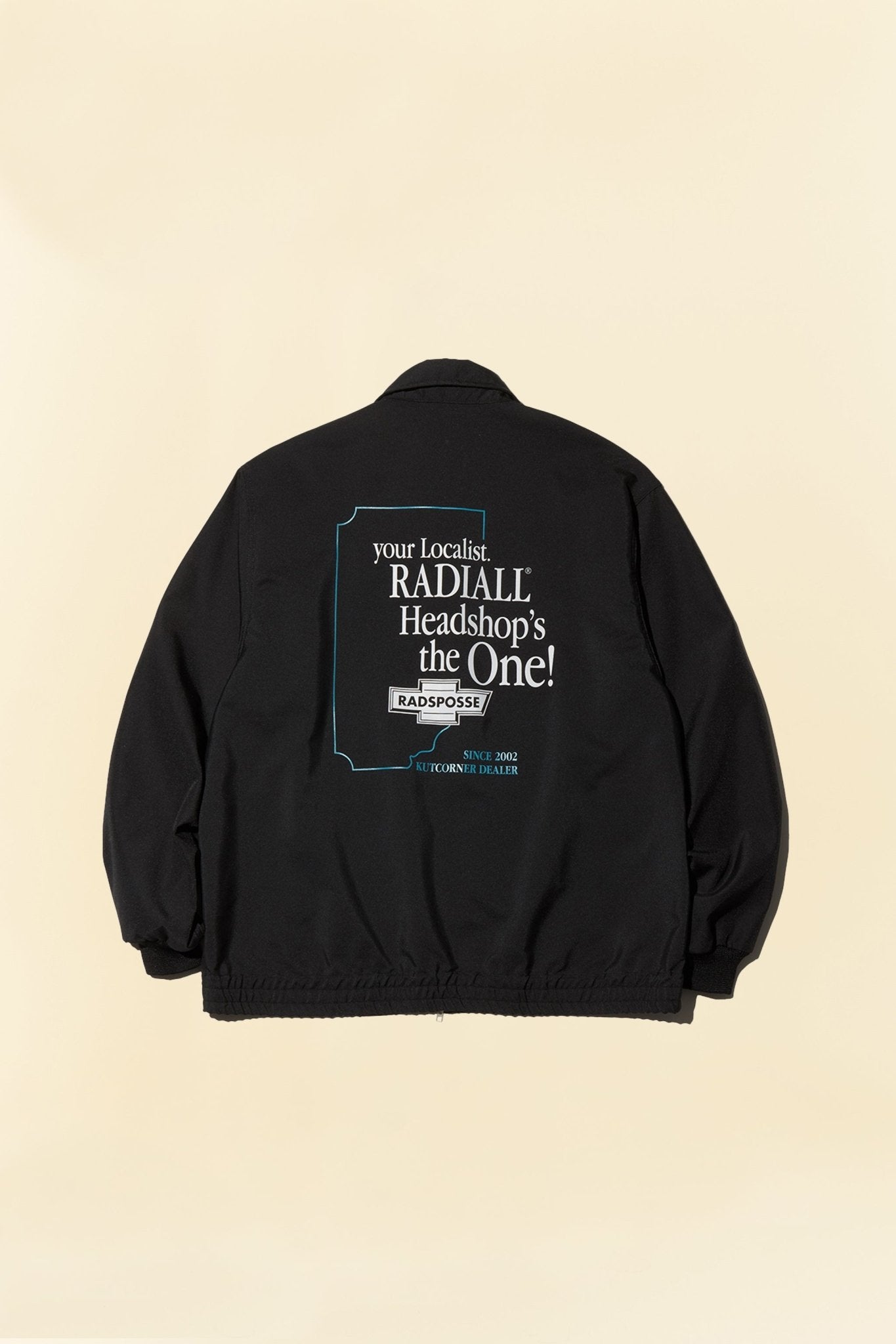 Radiall Posse Zip Up Blouson - Black -Radiall - URAHARA