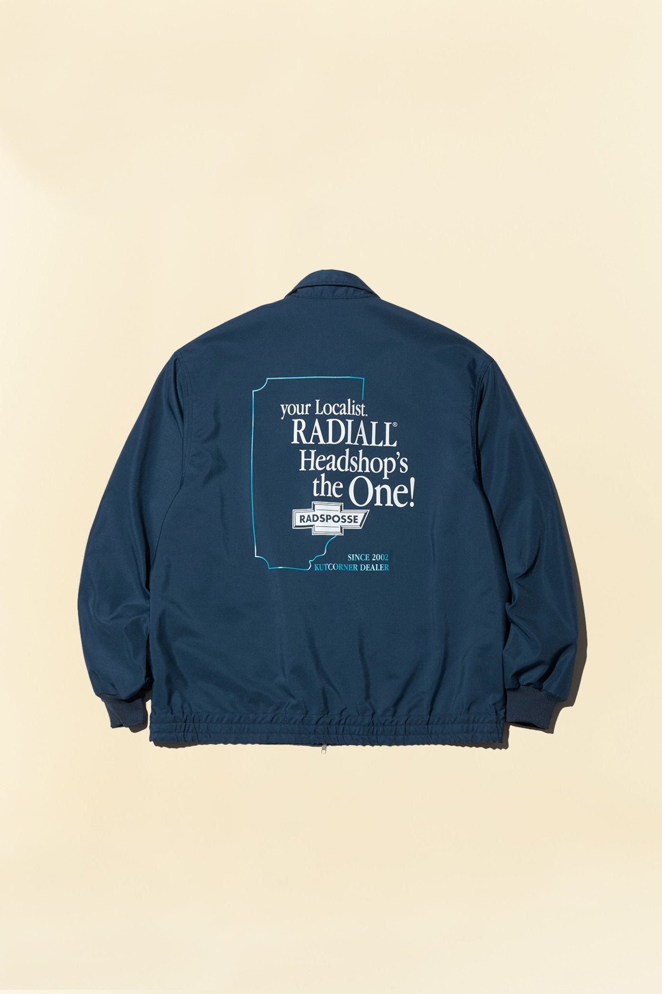 Radiall Posse Zip Up Blouson - Navy -Radiall - URAHARA