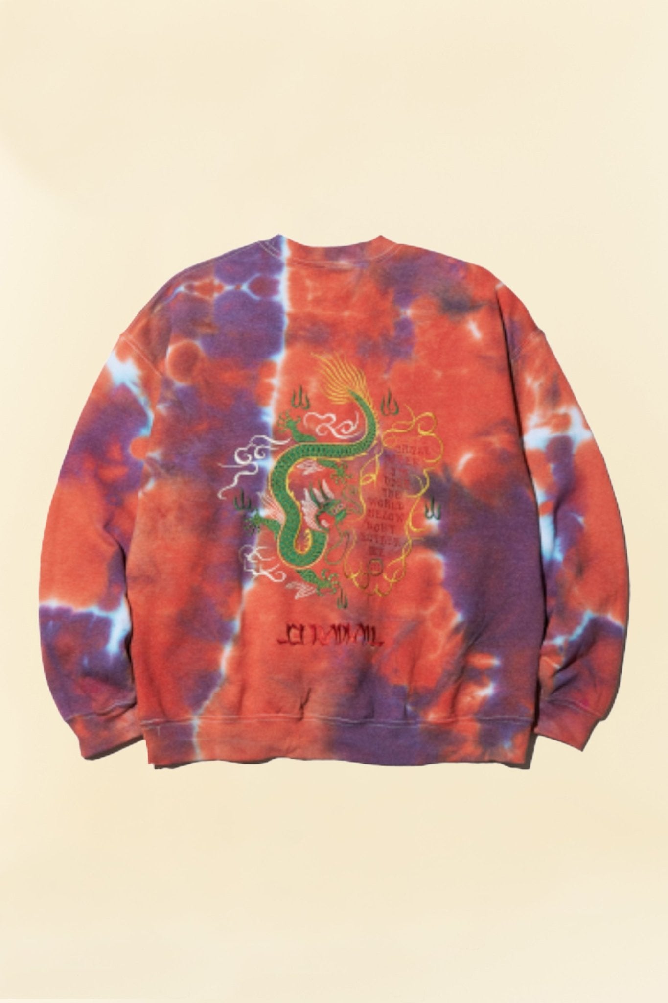 Radiall Up In Smoke Crew Sweatshirt -Radiall - URAHARA