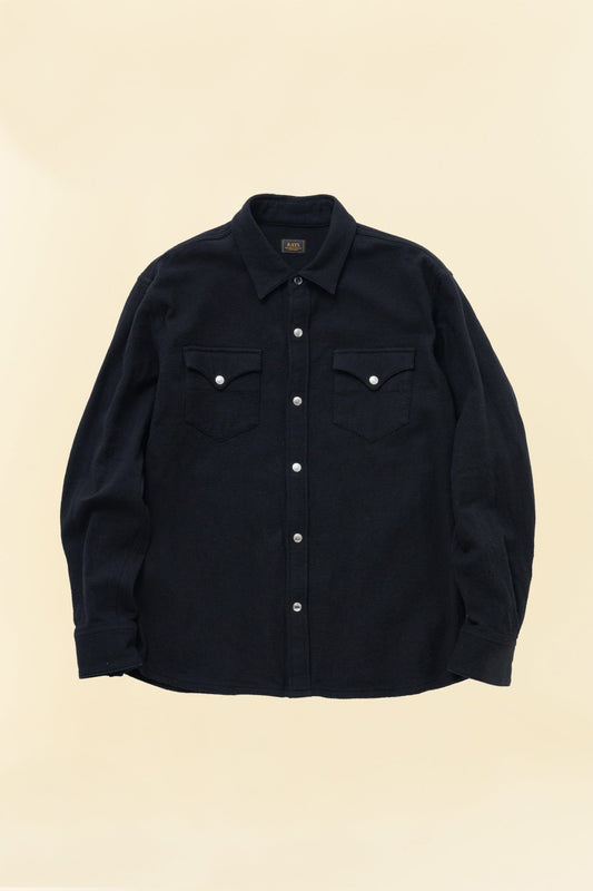 Rats Amundsen Western Shirt - Black -Rats - URAHARA