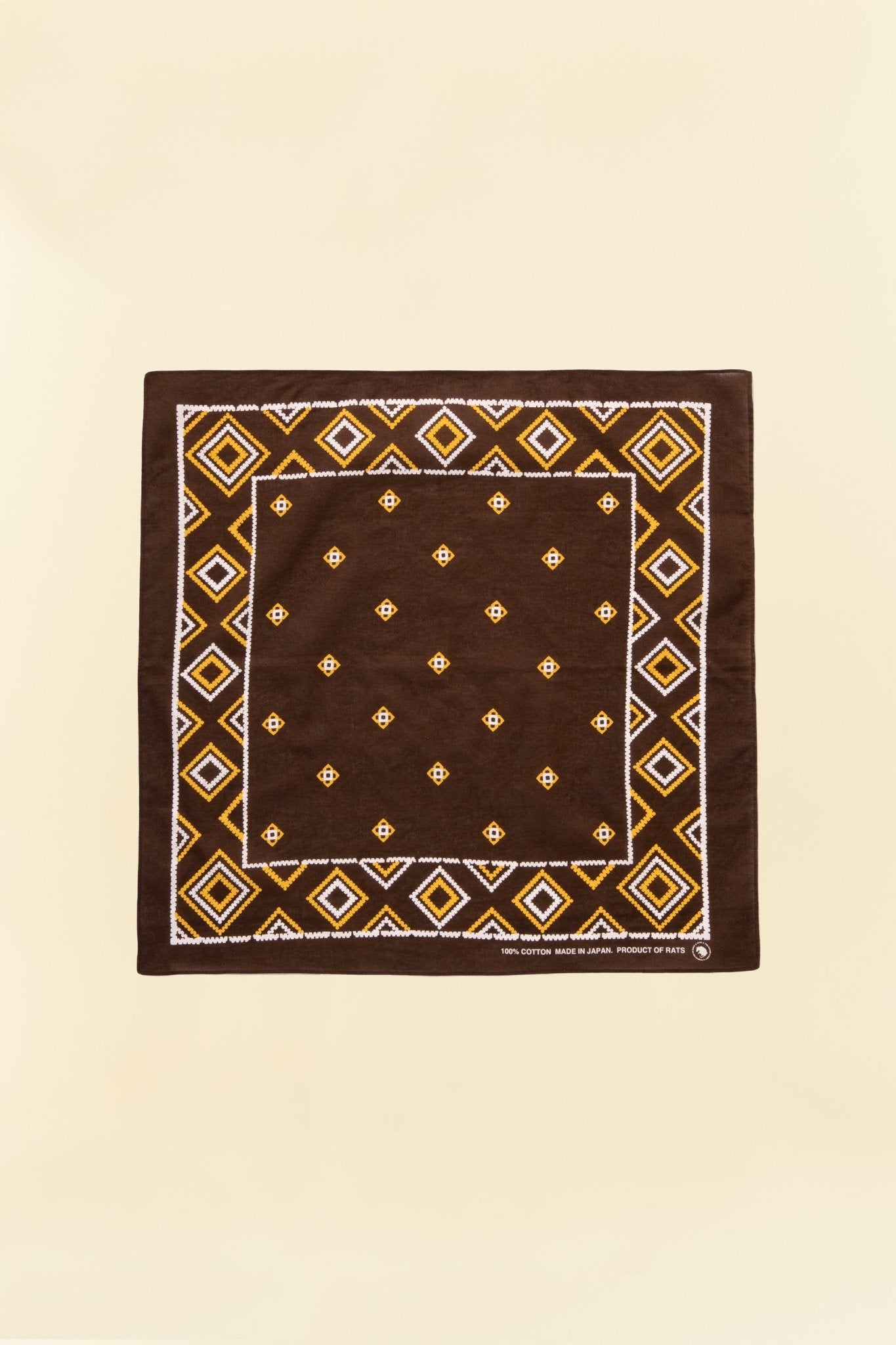 Rats Bandana - Brown -Rats - URAHARA