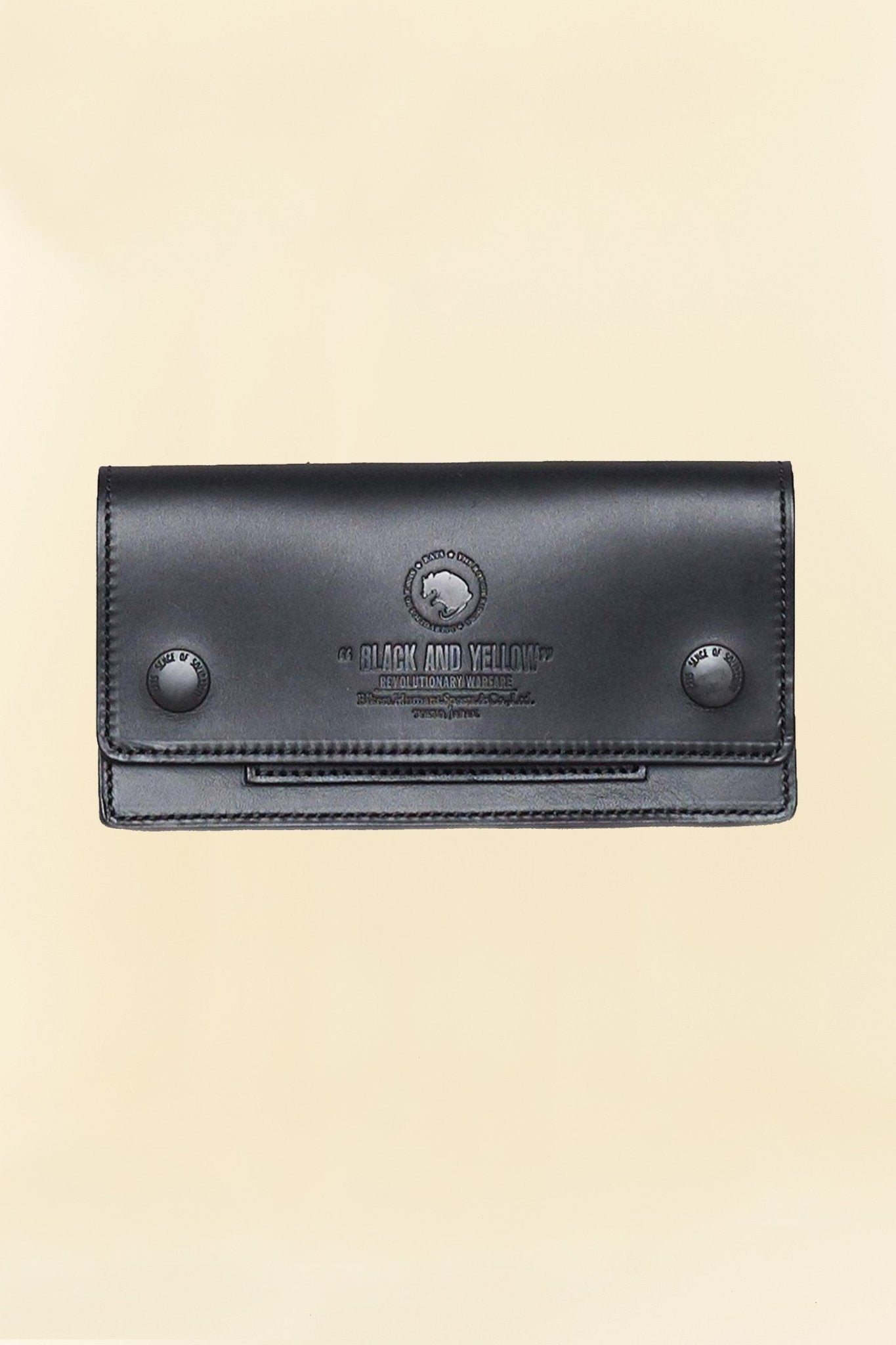 Rats Black Leather Wallet -Rats - URAHARA