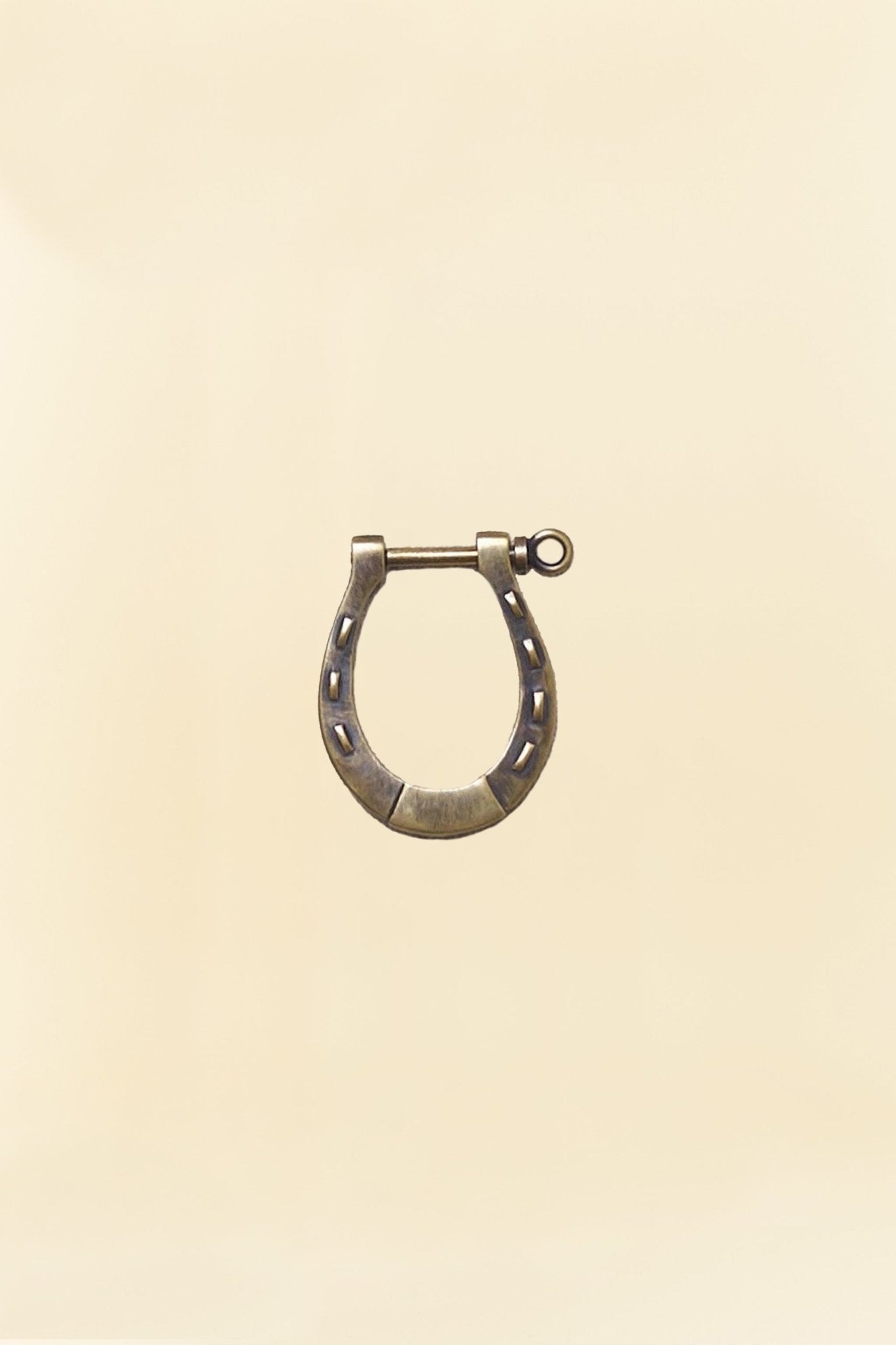 Rats Brass Horseshoe Keyholder -Rats - URAHARA