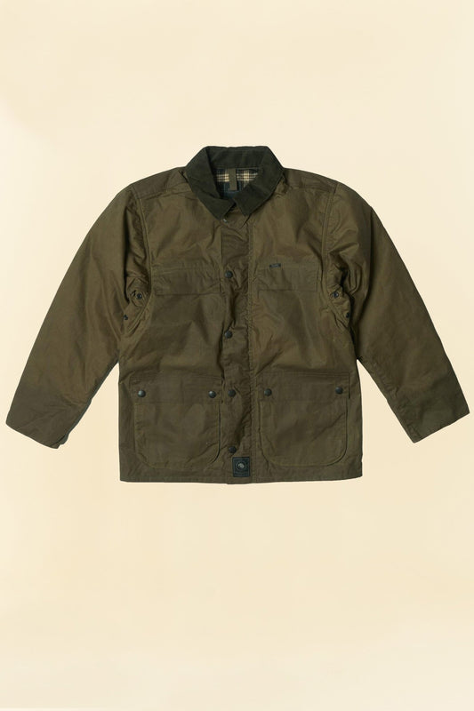 Rats British Millerain Waxed Cotton Jacket - Khaki -Rats - URAHARA