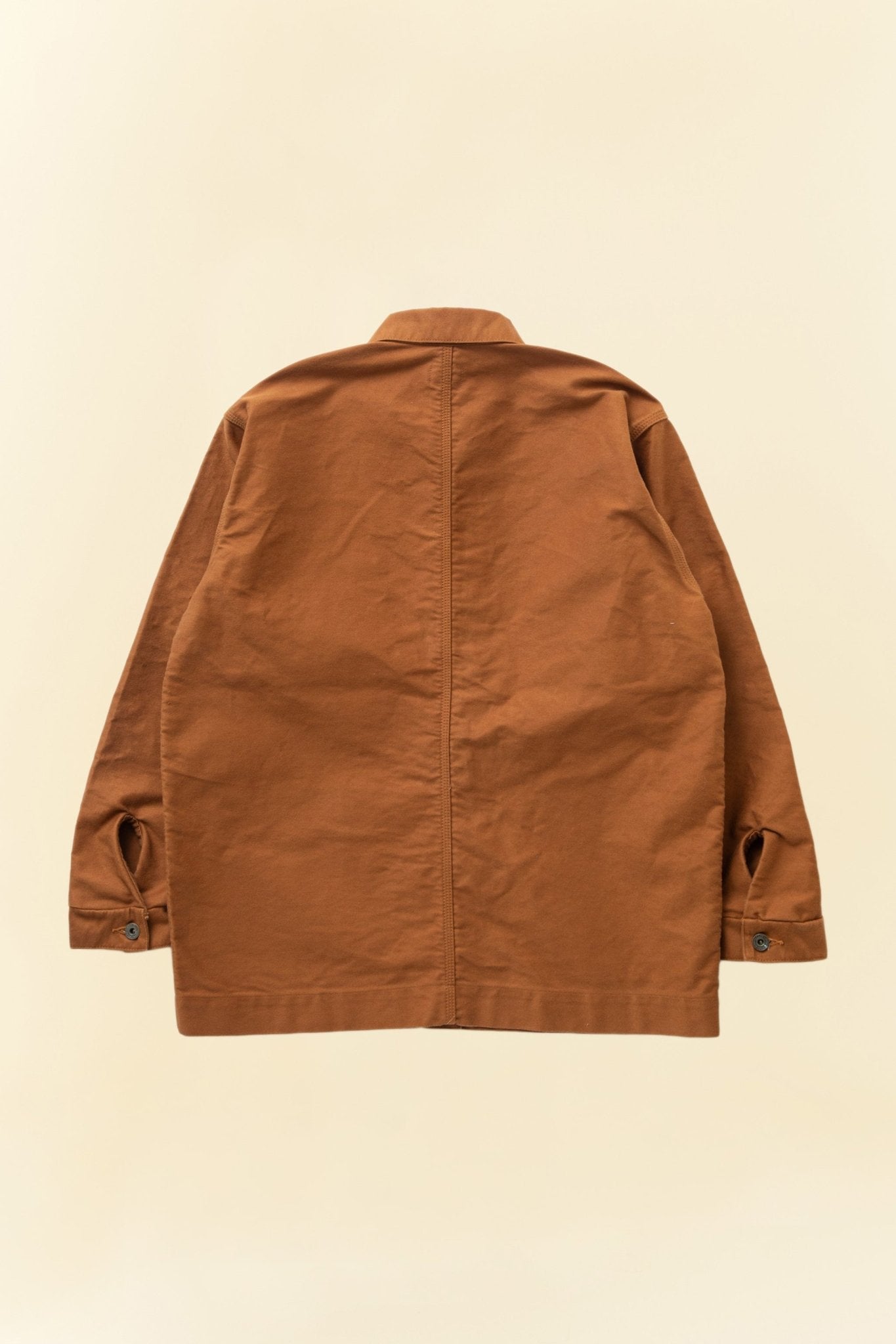 Rats British Moleskin Coverall Jacket - Brown -Rats - URAHARA