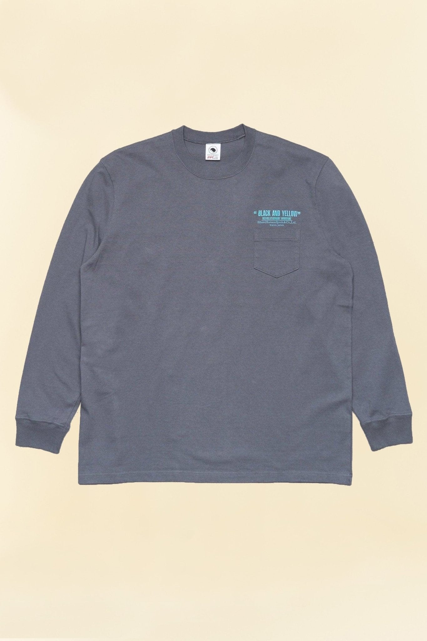 Rats B&Y Long Sleeve Tee - Ash Grey -Rats - URAHARA