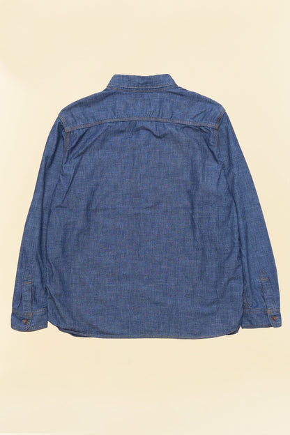 Rats Chambray B.D. Shirt - Indigo -Rats - URAHARA