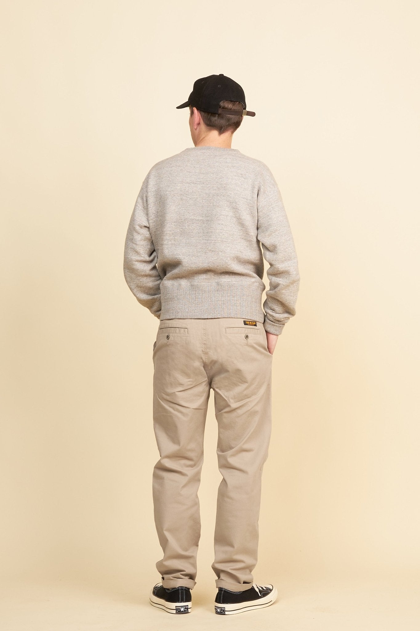 Rats Chino Pants Slim - Beige -Rats - URAHARA