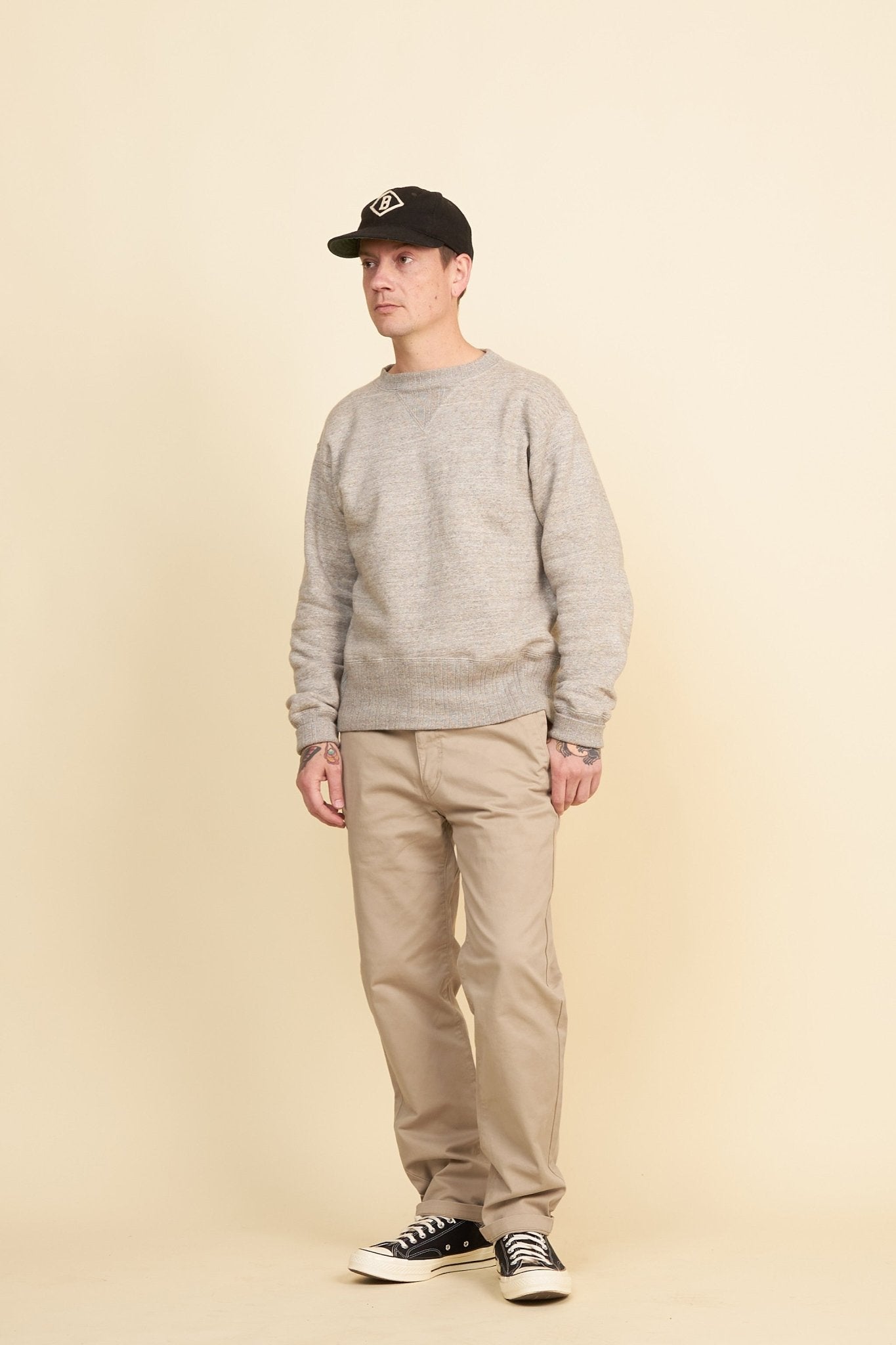 Rats Chino Pants Slim - Beige -Rats - URAHARA