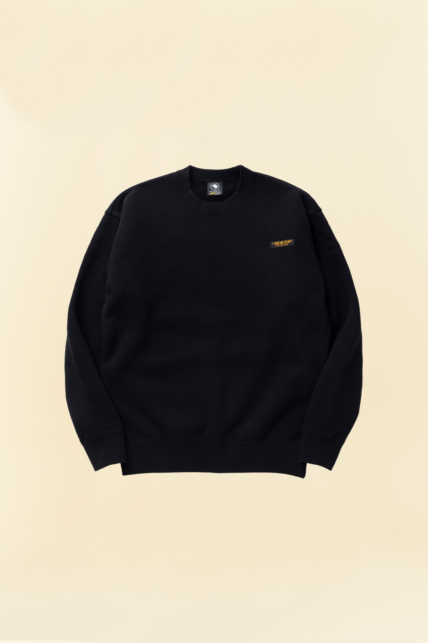 Rats Classic Crew Neck Sweatshirt - Black -Rats - URAHARA