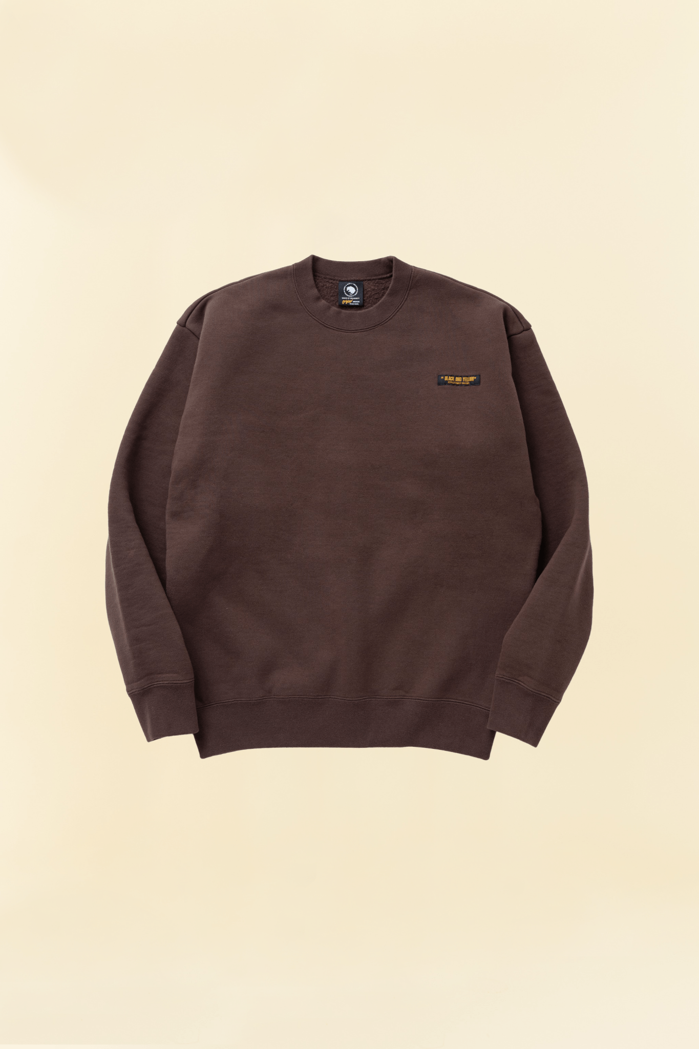 Rats Classic Crew Neck Sweatshirt - Brown -Rats - URAHARA