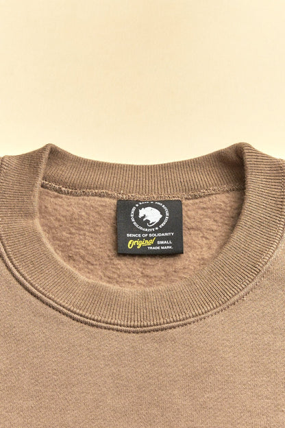 Rats Classic Crew Neck Sweatshirt - Khaki -Rats - URAHARA