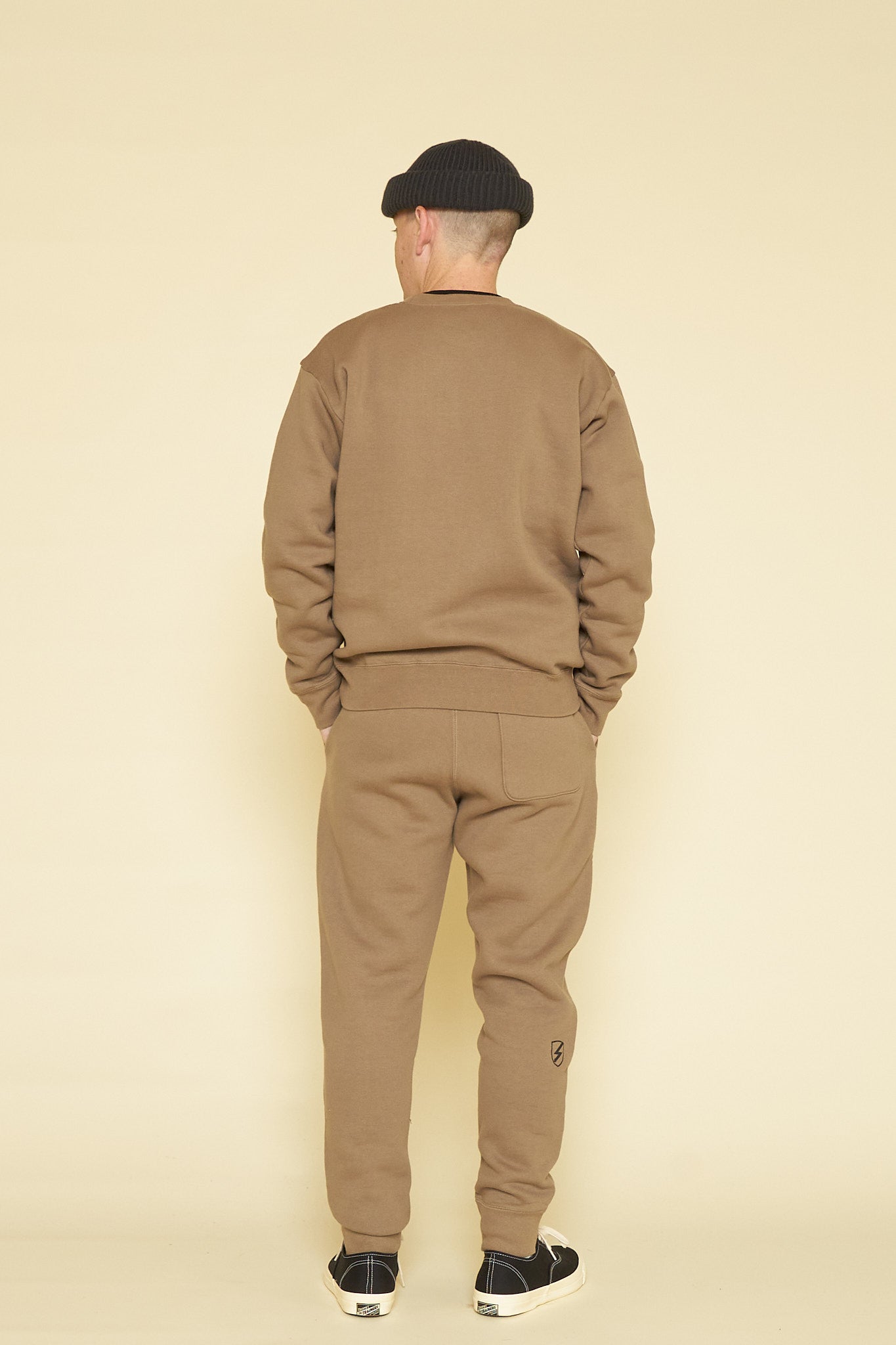 Rats Classic Crew Neck Sweatshirt - Khaki -Rats - URAHARA