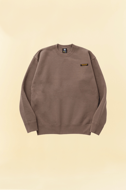 Rats Classic Crew Neck Sweatshirt - Khaki -Rats - URAHARA