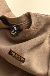 Rats Classic Crew Neck Sweatshirt - Khaki -Rats - URAHARA