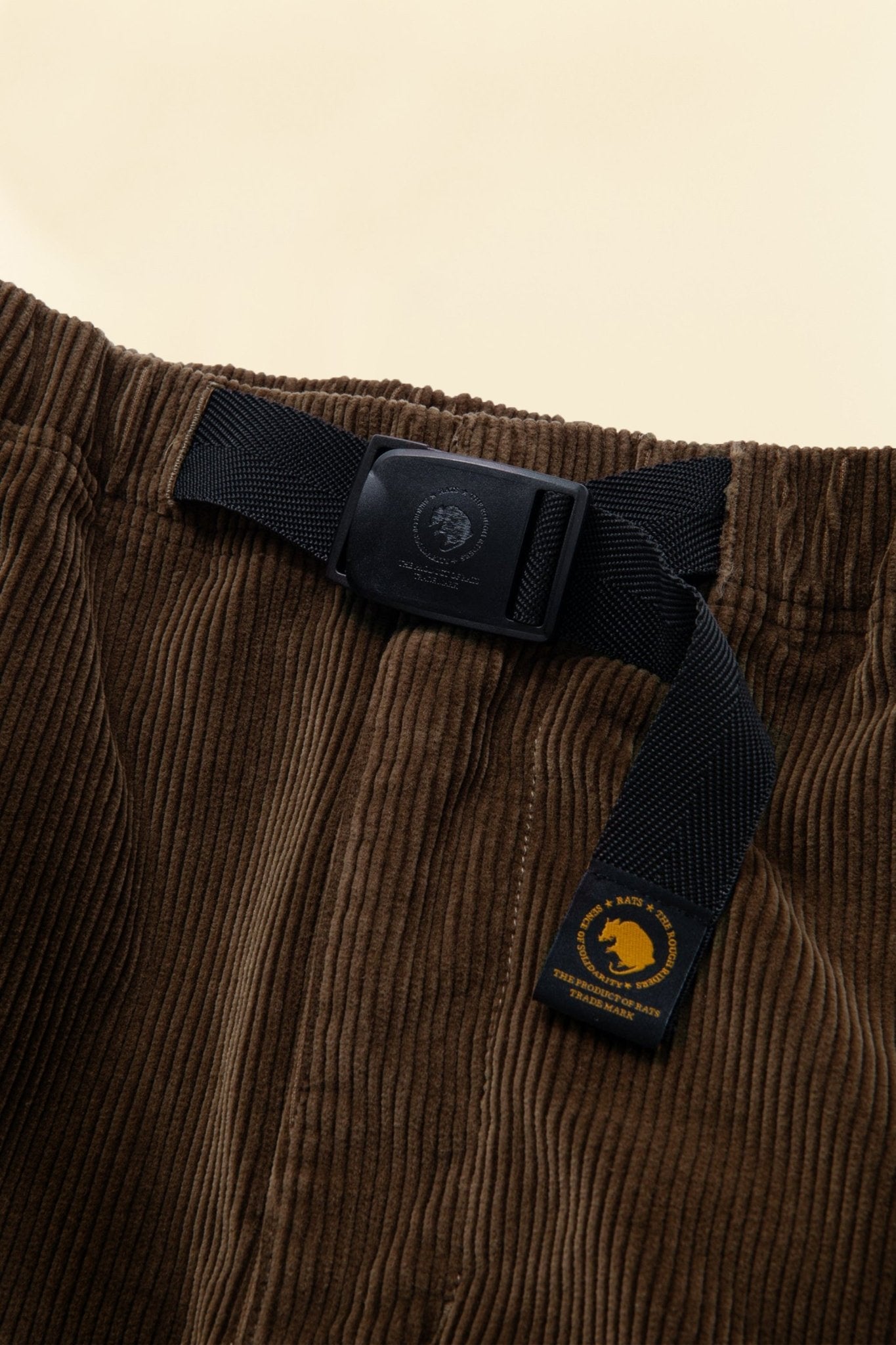 Rats Corduroy Easy Pant - Brown -Rats - URAHARA