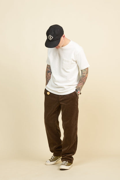 Rats Corduroy Easy Pant - Brown -Rats - URAHARA