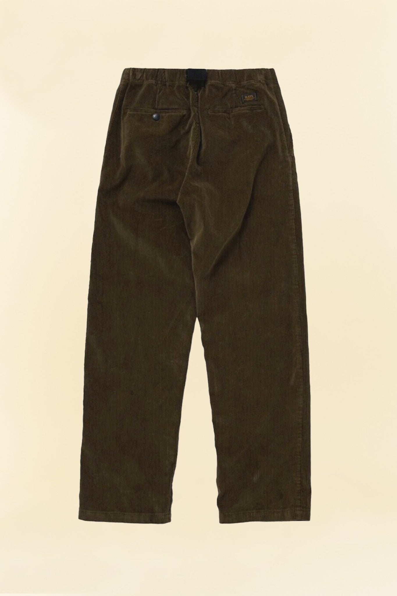 Rats Corduroy Easy Pant - Khaki Green -Rats - URAHARA