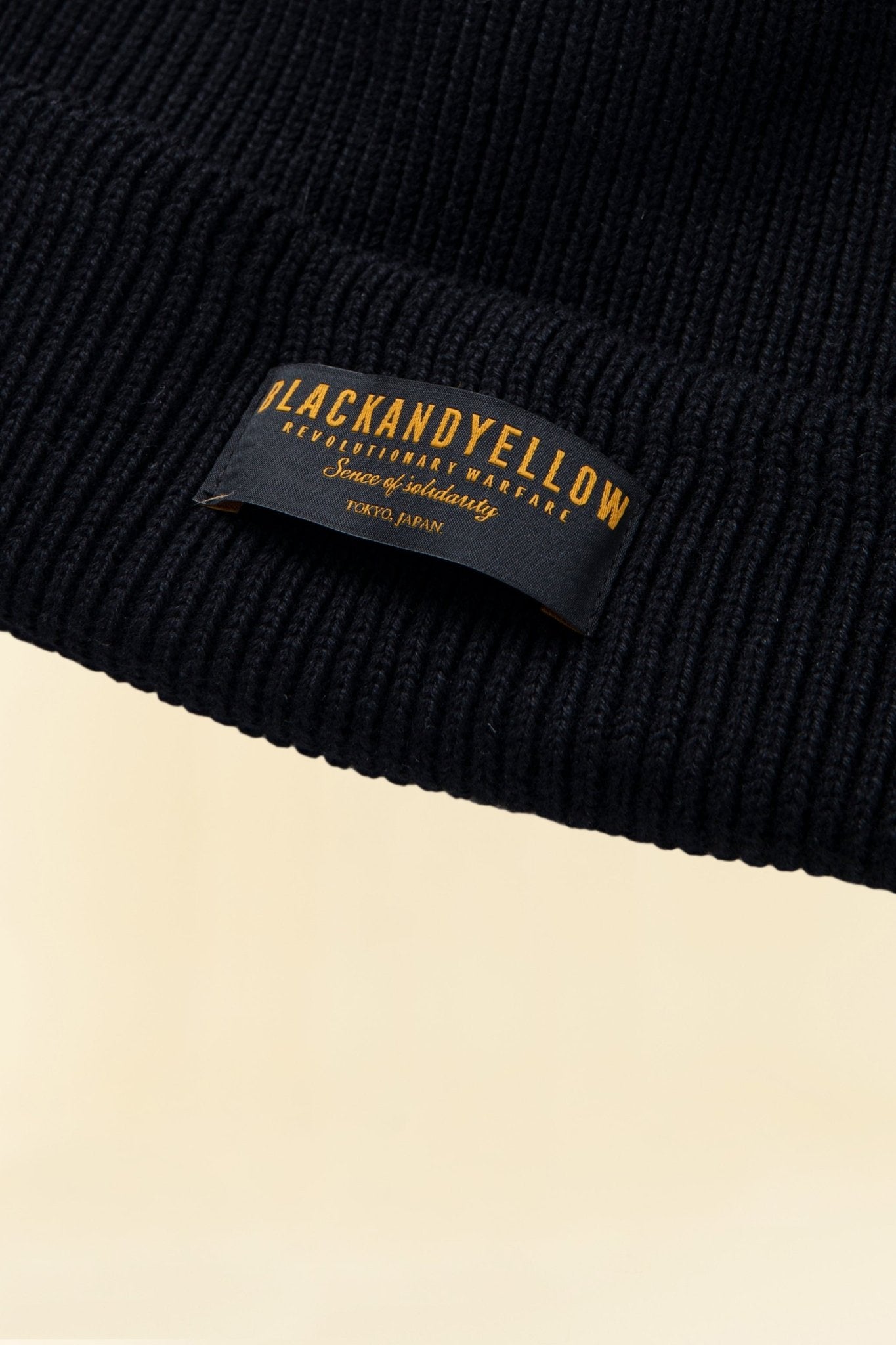 Rats Cotton Knit Watch Cap - Black -Rats - URAHARA