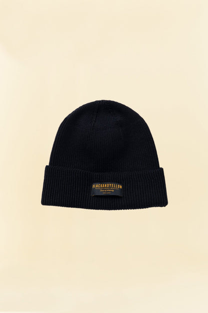 Rats Cotton Knit Watch Cap - Black -Rats - URAHARA