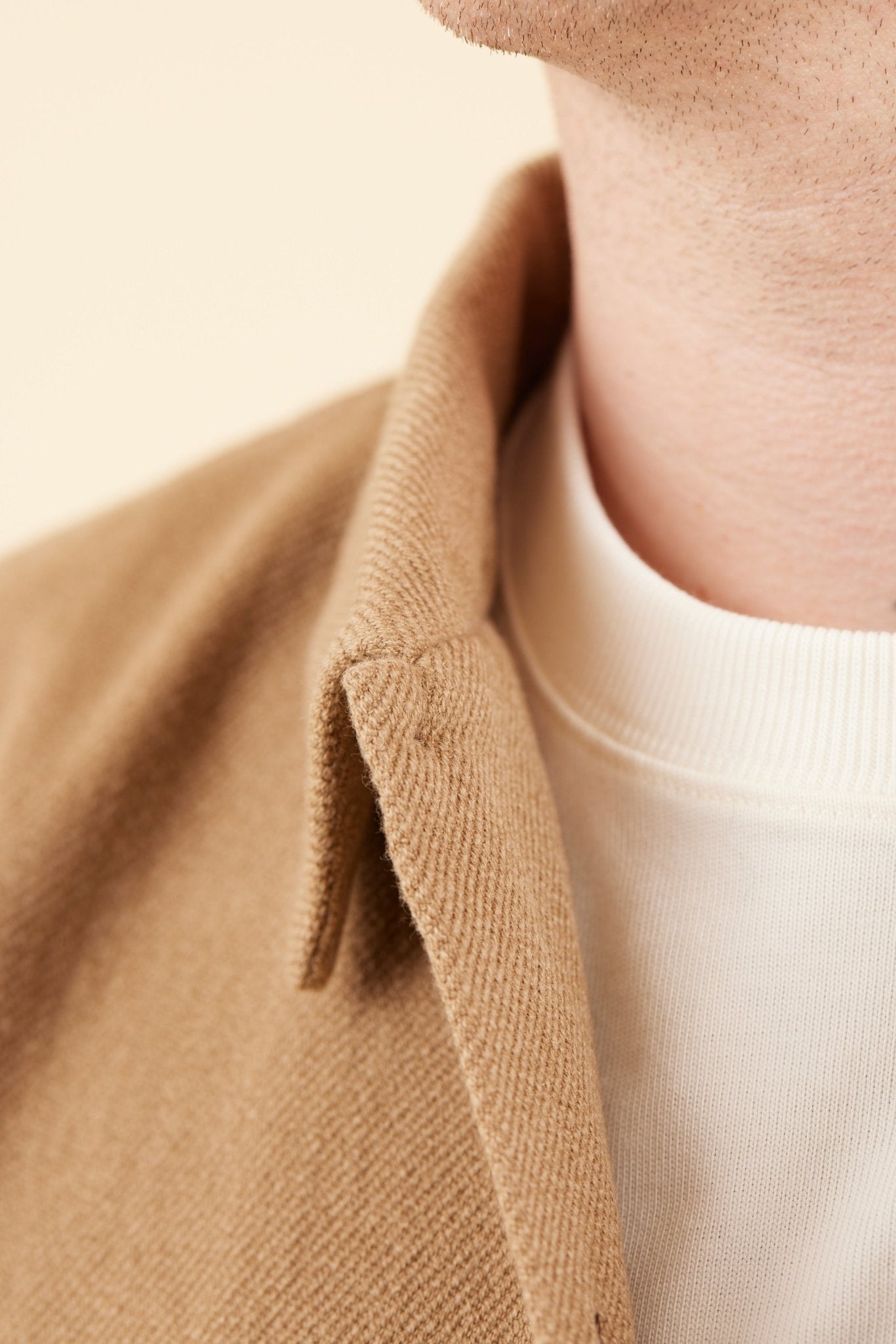 Rats Cotton Wool Shirt - Beige -Rats - URAHARA