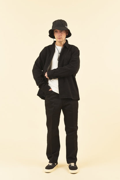 Rats Cotton Wool Shirt - Black -Rats - URAHARA