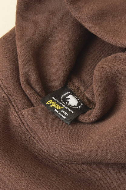 Rats Cross Neck Hoodie - Brown -Rats - URAHARA