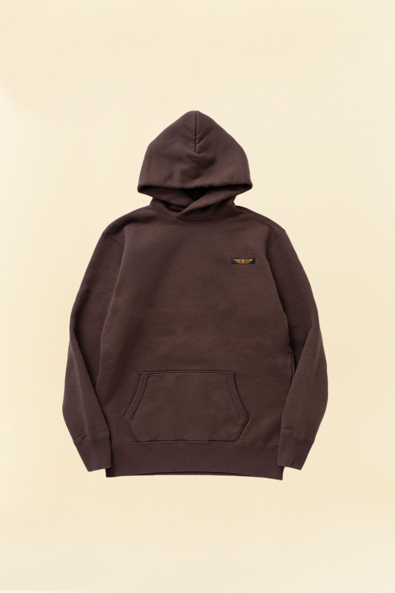 Rats Cross Neck Hoodie - Brown -Rats - URAHARA