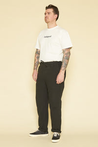 Rats Dobby Easy Pants - Black -Rats - URAHARA
