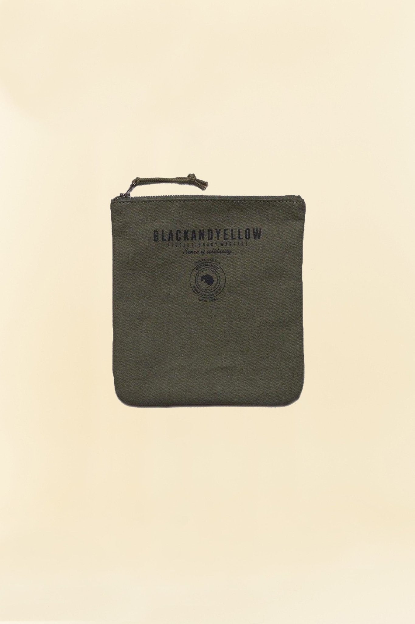 Rats Duck Canvas Utility Case - Olive -Rats - URAHARA