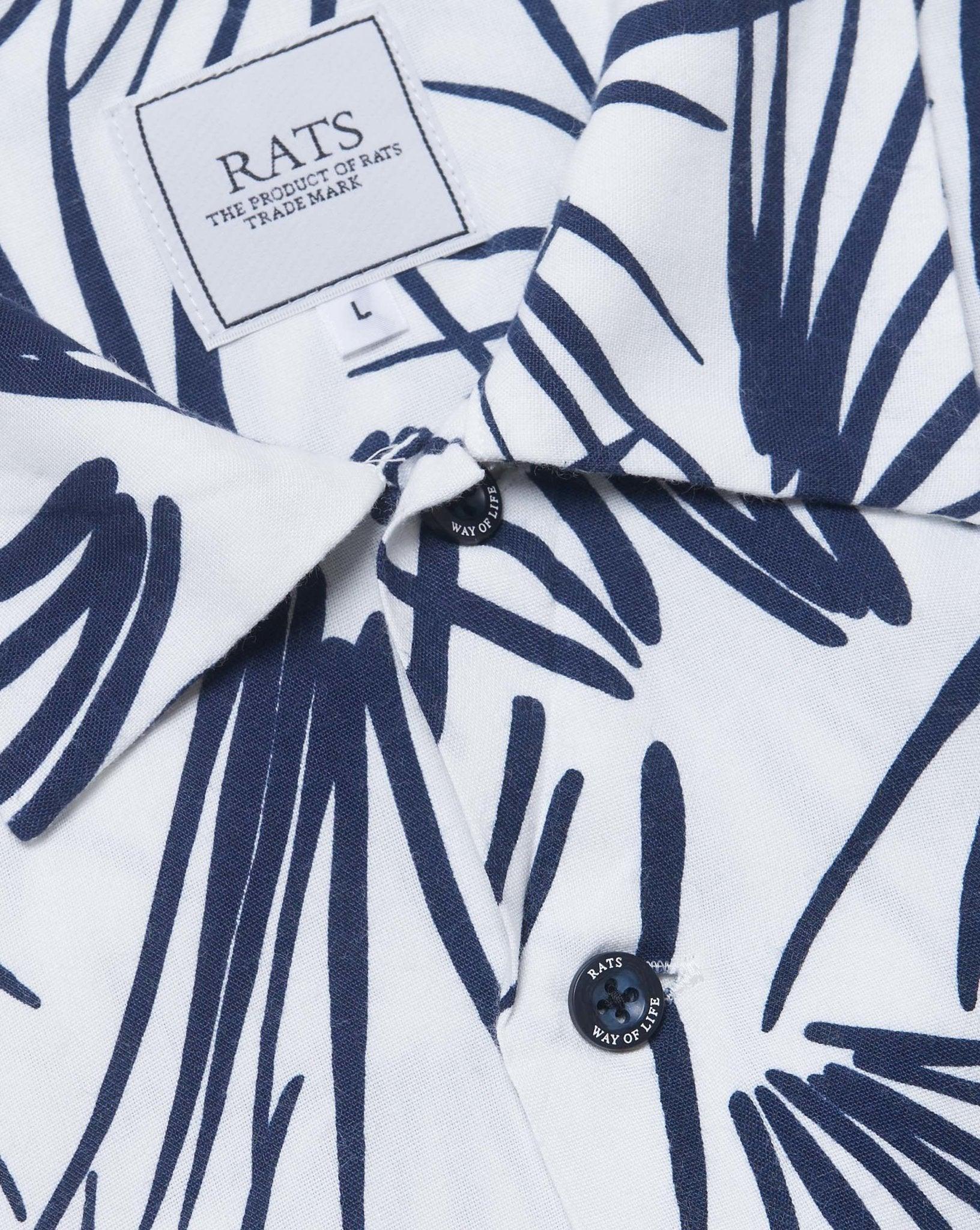 Rats Fireworks Rayon L/S Shirt -Rats - URAHARA