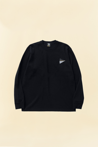 Rats Flag Longsleeve T-Shirt - Black -Rats - URAHARA