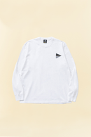 Rats Flag Longsleeve T-Shirt - White -Rats - URAHARA
