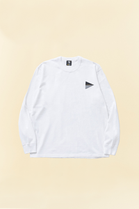 Rats Flag Longsleeve T-Shirt - White -Rats - URAHARA