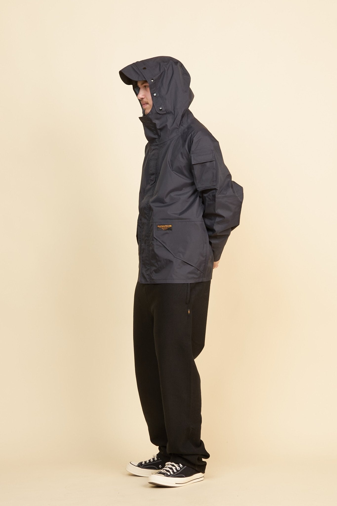 Rats Flight Parka - Black -Rats - URAHARA