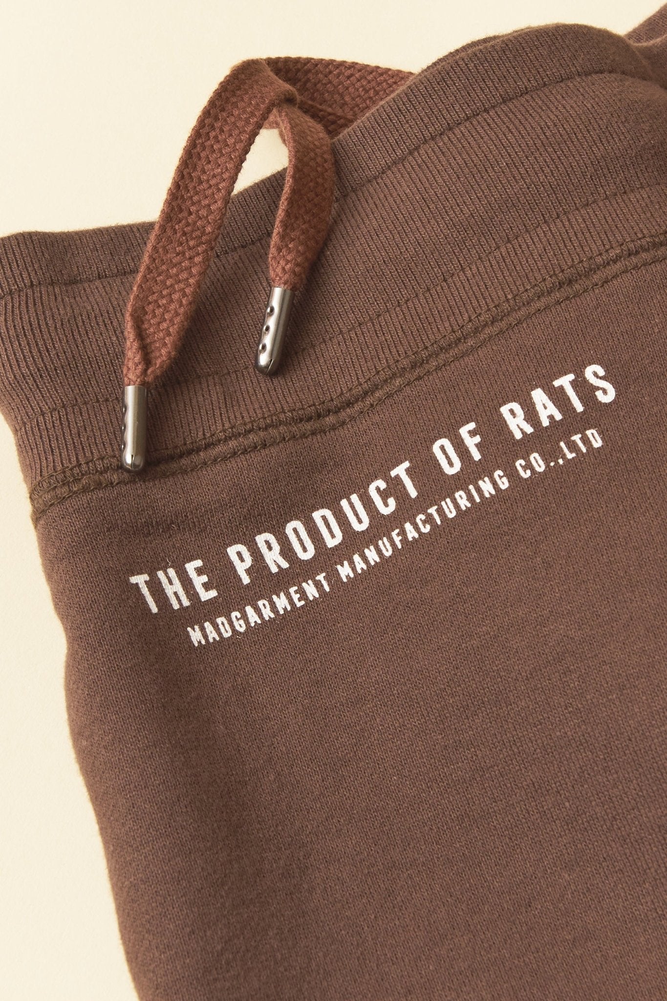 Rats Jogger Sweat Pants - Brown -Rats - URAHARA