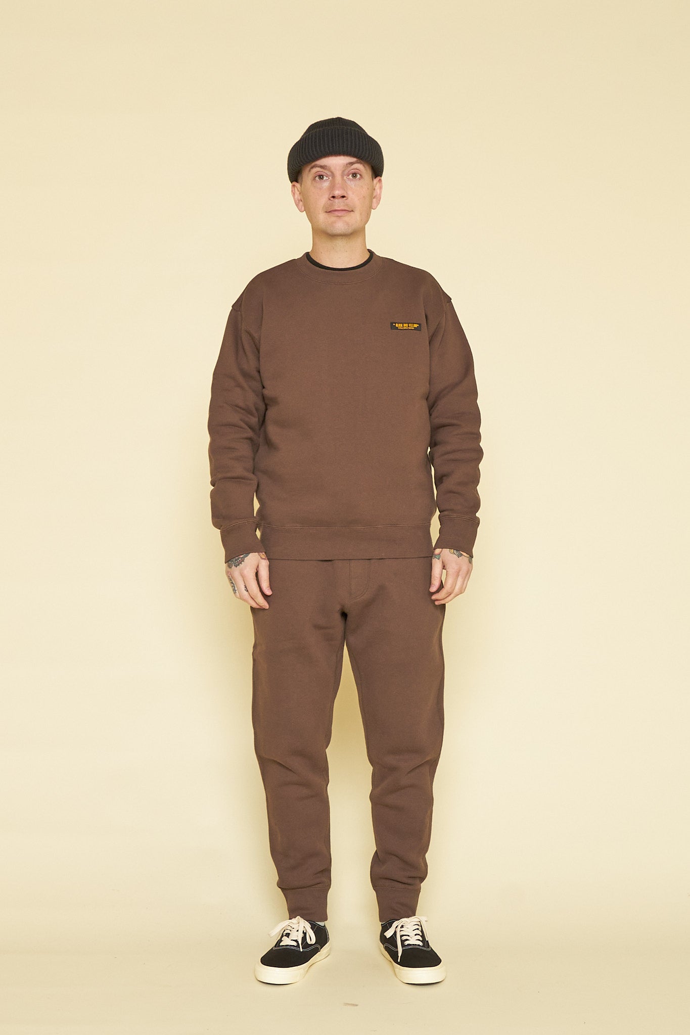 Rats Jogger Sweat Pants - Brown -Rats - URAHARA