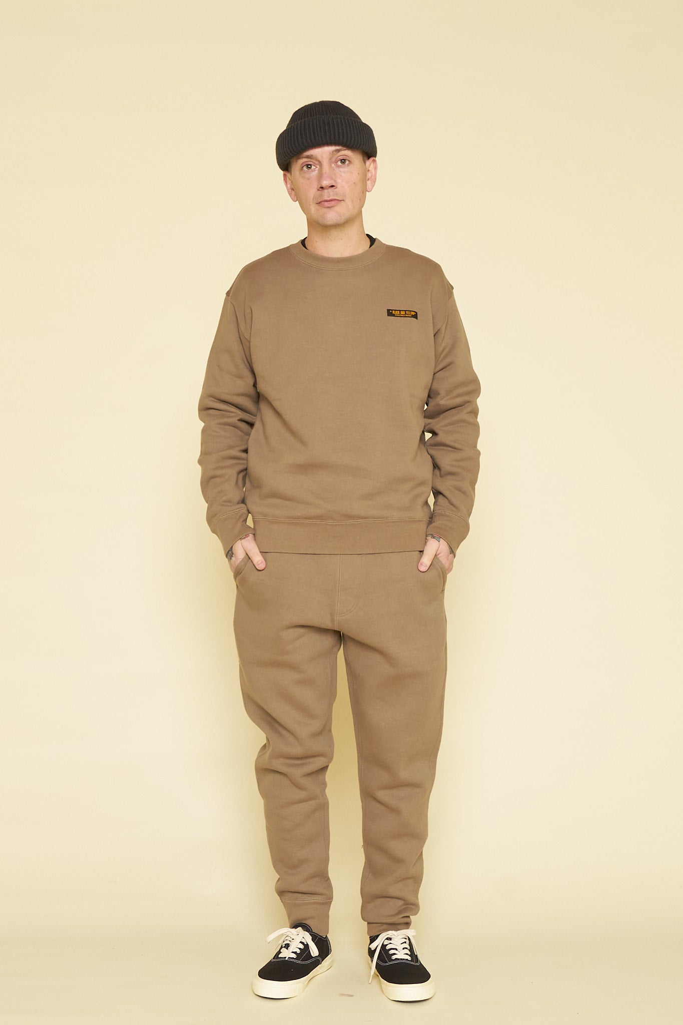 Rats Jogger Sweat Pants - Khaki -Rats - URAHARA