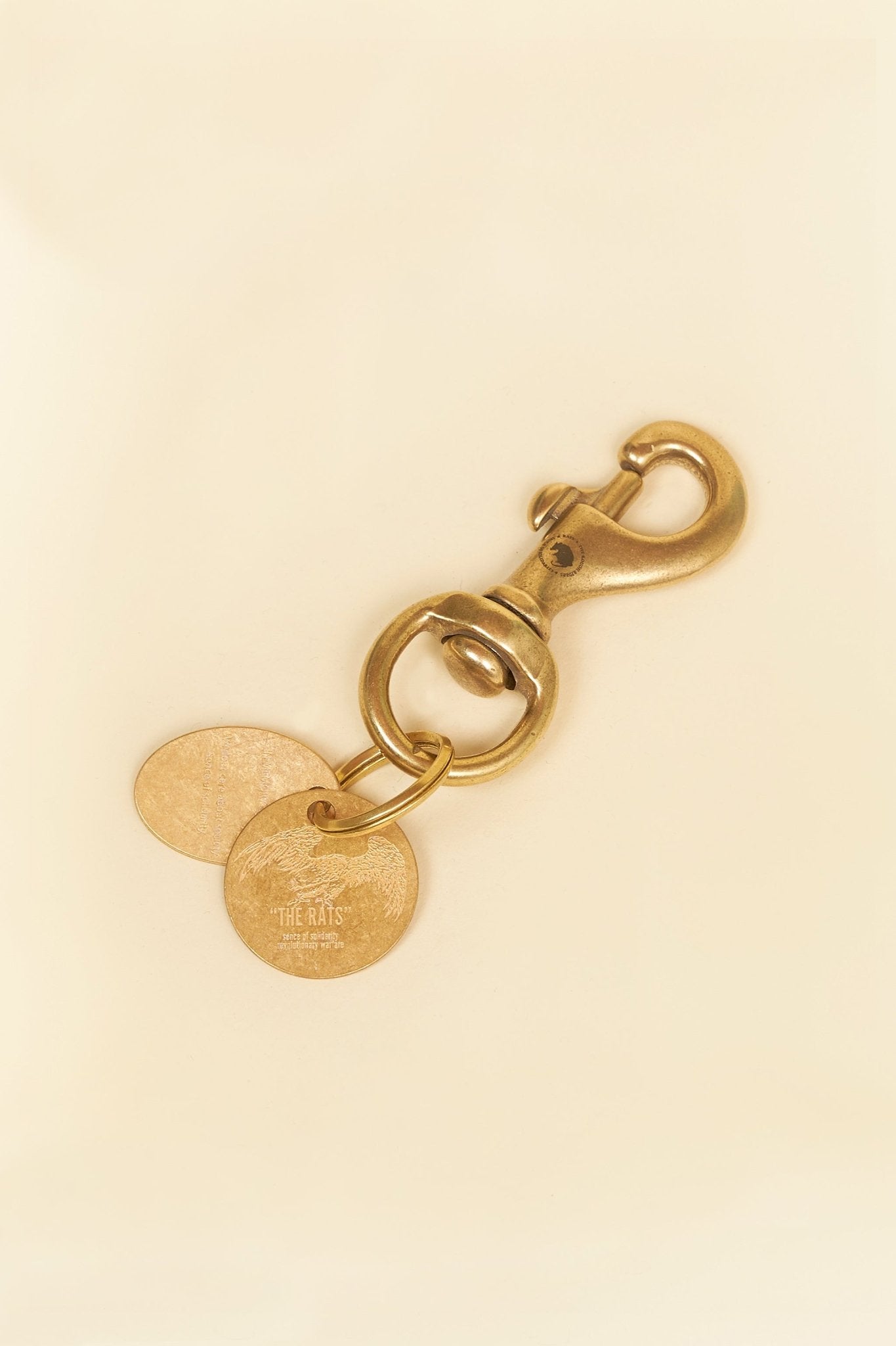 Rats Key Holder Type A - Brass -Rats - URAHARA