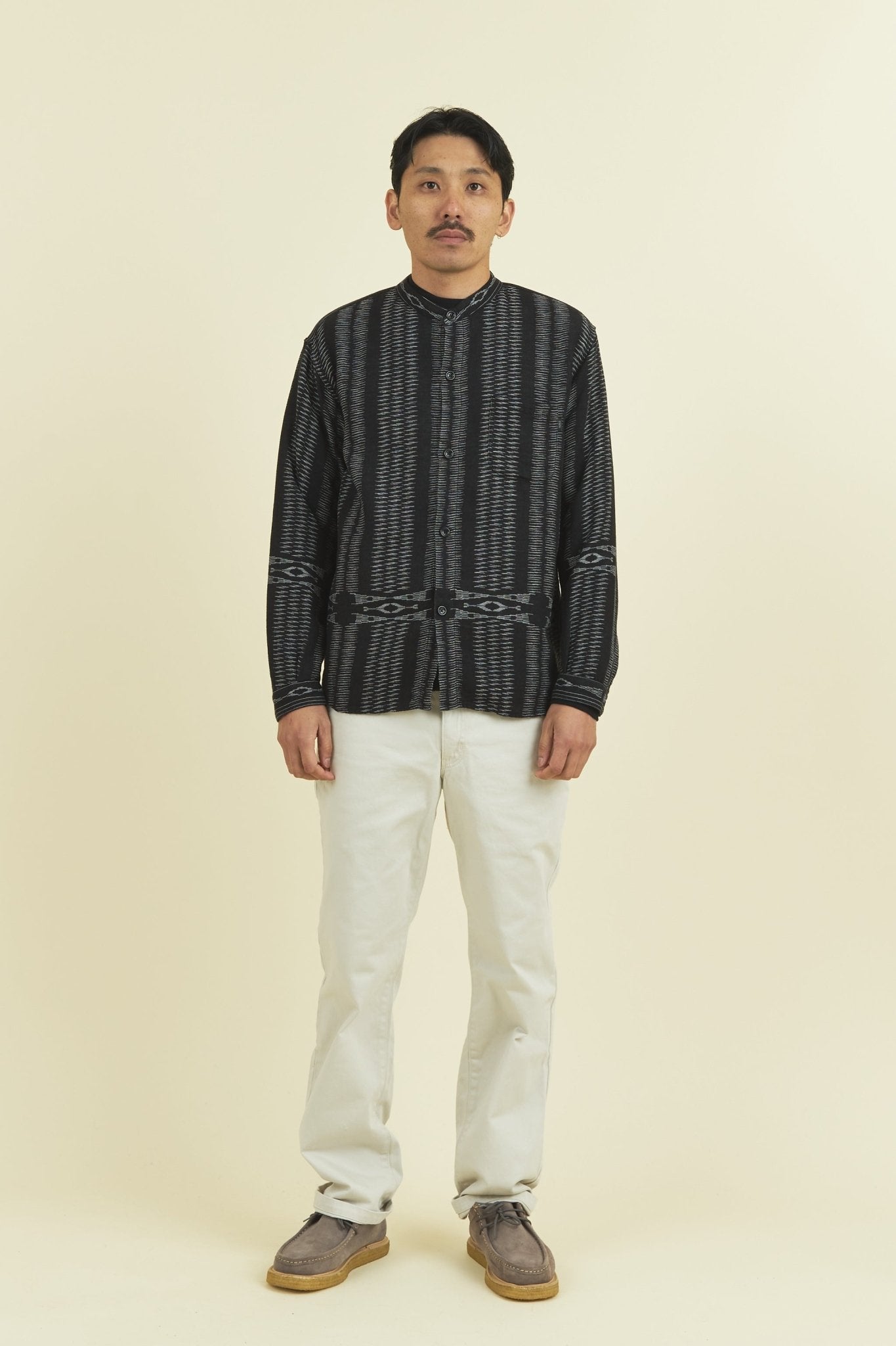 Rats Native Stand Collar Shirt -Rats - URAHARA